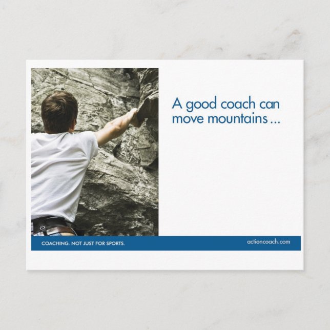 Climbing Sports Postcard (Front)