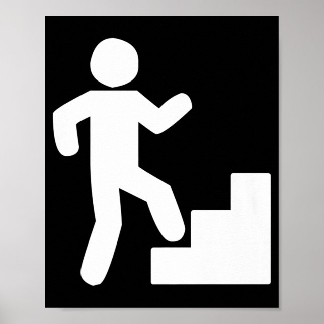 Climbing Stairs Tribute Workout   Poster (Front)