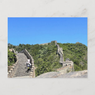 Climbing the Great Wall of China — Steep Steps Pos Postcard