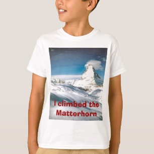 Climbing the Matterhorn T-Shirt