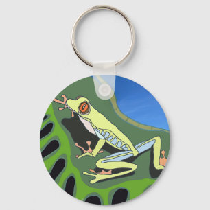Climbing Tree Frog      Keychain
