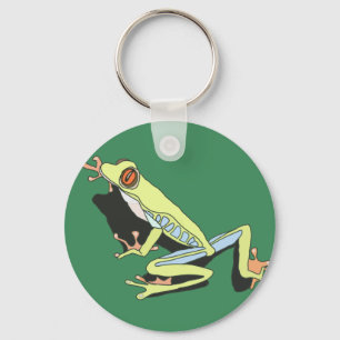 Climbing Tree Frog  Keychain