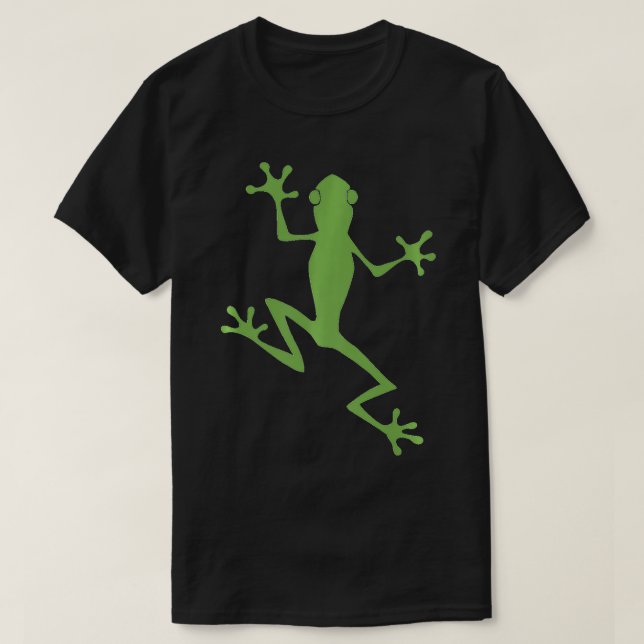 Climbing Tree Frog Premium  T-Shirt (Design Front)