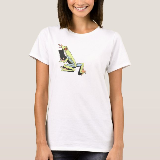 Climbing Tree Frog  T-Shirt (Front)