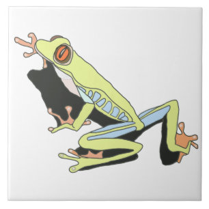 Climbing Tree Frog  Tile