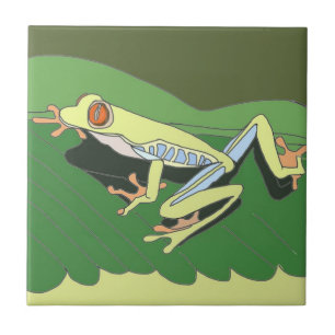 Climbing Tree Frog Tile
