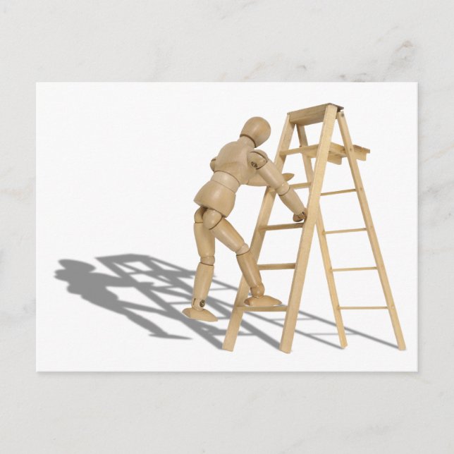 ClimbLadder090410 Postcard (Front)