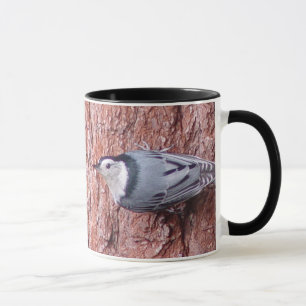Clinging to Tree Nuthatch Bird Mug