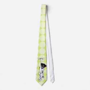 Clingy Jack Russell Off-Leash Art™ Tie