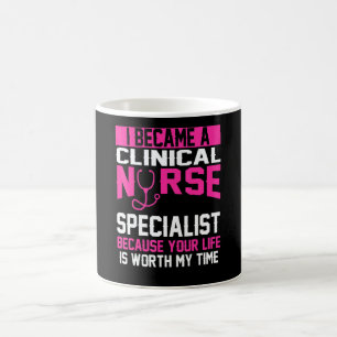 Clinical Nurse Specialist Apparel Top Specialists Coffee Mug