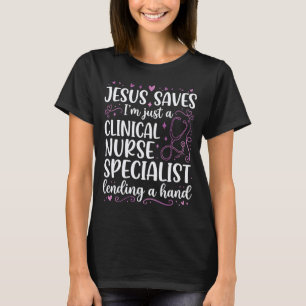 Clinical Nurse Spegovernment Agencylist Christian T-Shirt