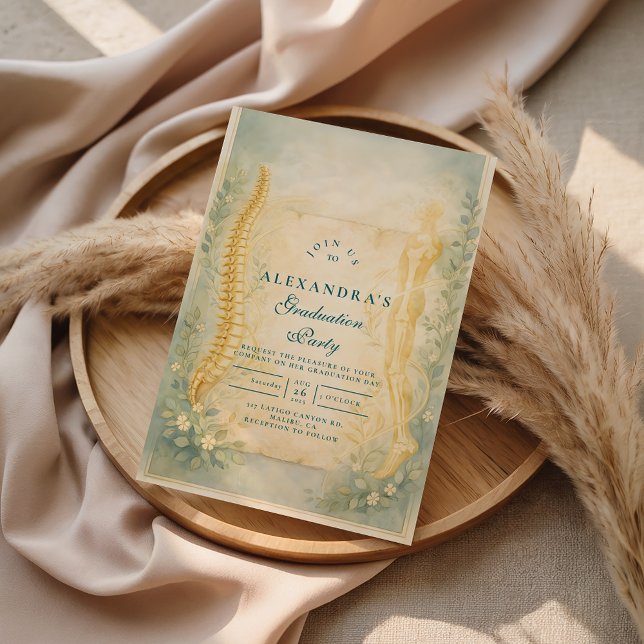 Clinical Physical Therapy Graduation Invitation (Creator Uploaded)