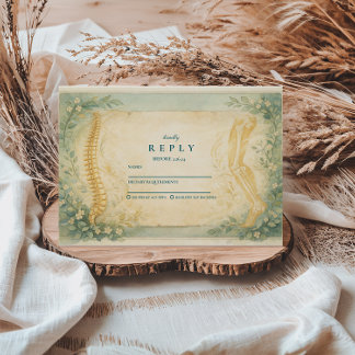 Clinical Physical Therapy Graduation RSVP Card