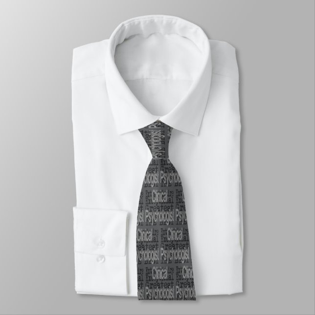 Clinical Psychologist Extraordinaire Tie (Tied)