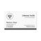Clinical Psychologist Simple Logo Appointment Card