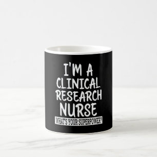 Clinical Research Nurse Nursing School & Medical Coffee Mug