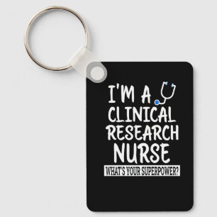 Clinical Research Nurse  Nursing School & Medical  Keychain