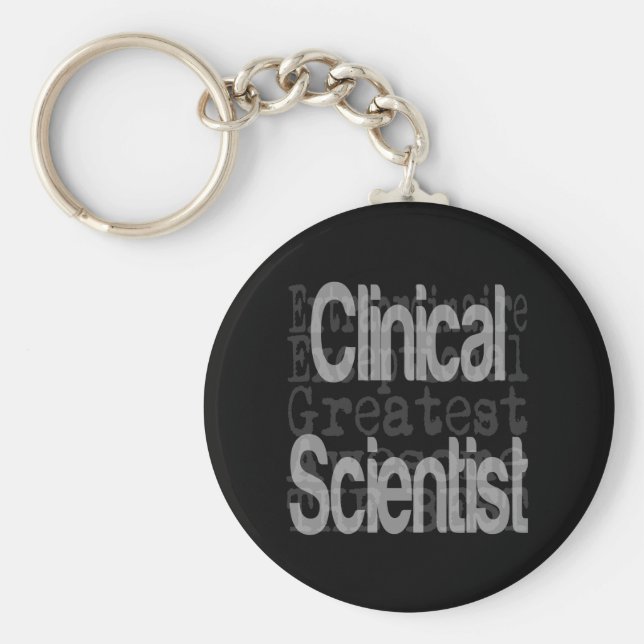 Clinical Scientist Extraordinaire Keychain (Front)