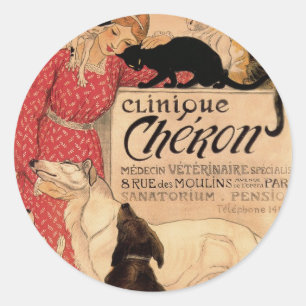 Clinique Cheron Classic Round Sticker