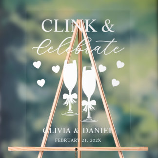 Clink & Celebrate Réception de Mariage