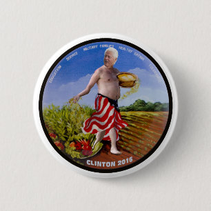 Clinton 2016 2 inch round button