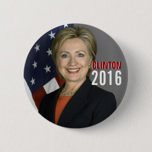 Clinton 2016 Pinback Button
