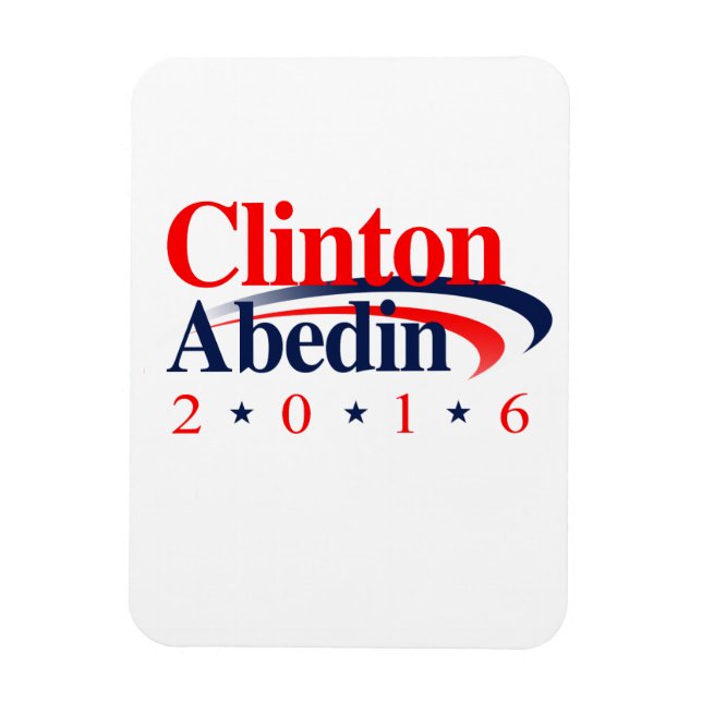 CLINTON ABEDIN 2016.png Magnet (Vertical)