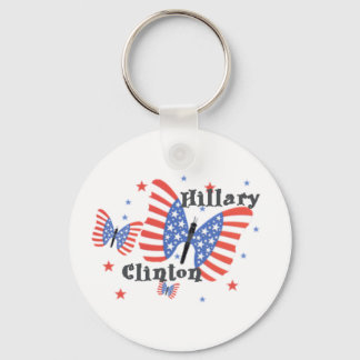 Clinton Butterfly Keychain