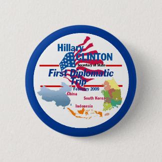 Clinton Diplomatic Button
