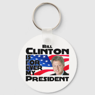Clinton Forever Keychain