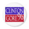 Clinton Gore 96 Distressed Design