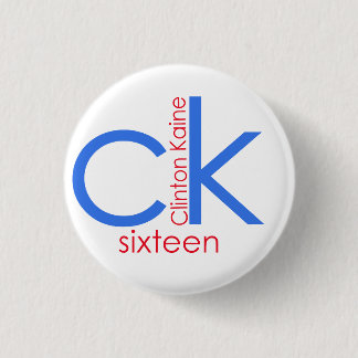Clinton Kaine 2016 1 Inch Round Button