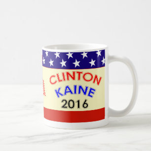 CLINTON KAINE 2016 COFFEE MUG
