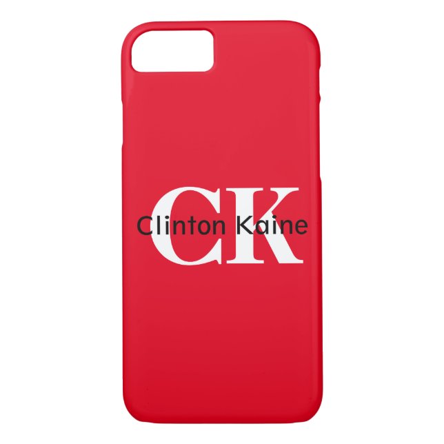 Clinton Kaine - CK 2016 Case-Mate iPhone Case (Back)