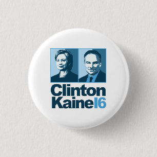 Clinton Kaine for America 2016 1 Inch Round Button