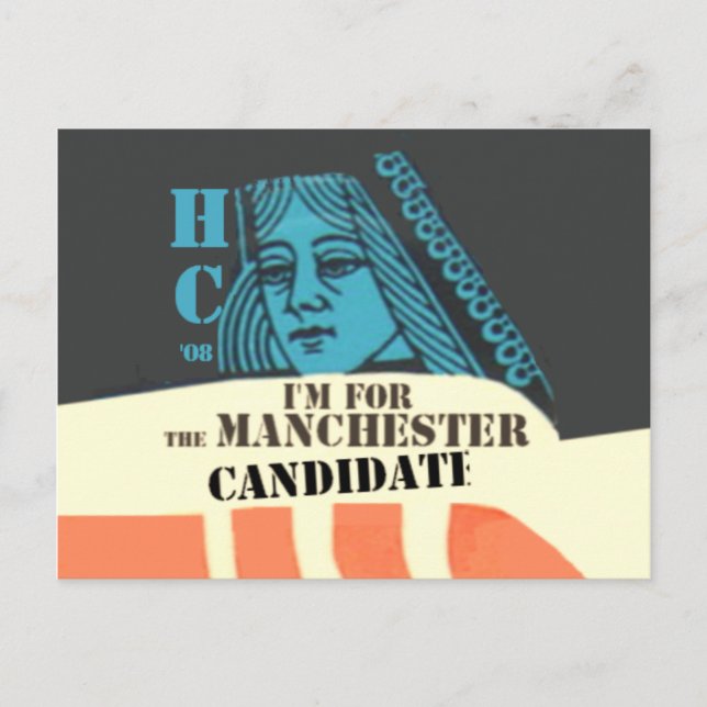 Clinton MANCHESTER Postcard (Front)