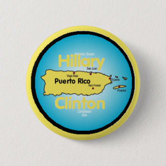 Clinton Puerto Rico Button