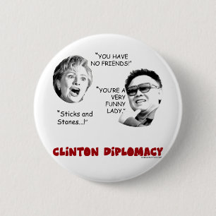 clintondiplomacy2 2 inch round button