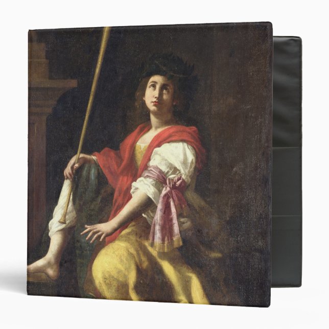 Clio, Muse of History, 1624 Binder (Front/Inside)
