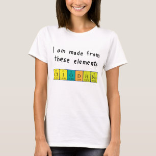 Cliodhna periodic table name shirt