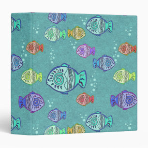 Clip Art Fish Pattern + your ideas Binder