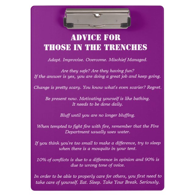 Clipboard (Double Sided) (Front)