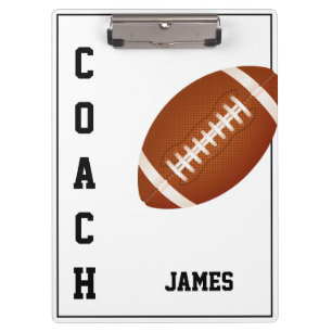 Clipboard-Football Coach Clipboard