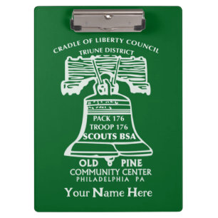 Clipboard - Forest Green (Personalized)