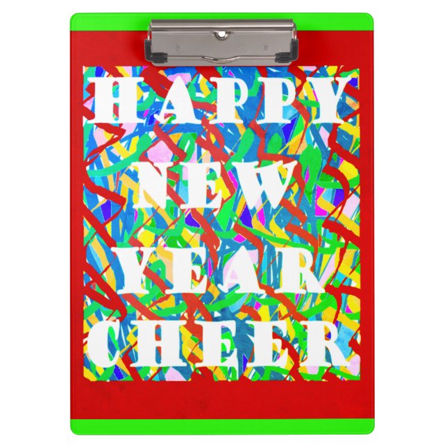 Clipboard HAPPY NEW YEAR DESIGN (Front)