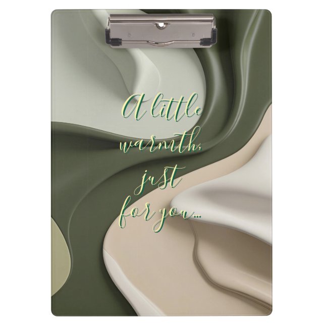 Clipboard in stylish graphic (Front)