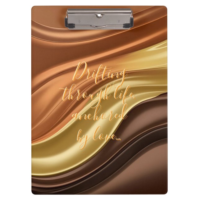 Clipboard in stylish graphic (Front)