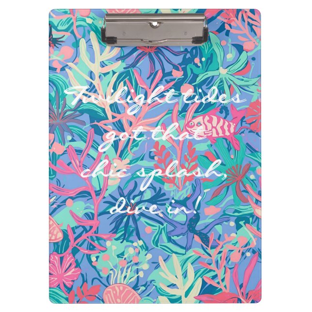 Clipboard in stylish graphic (Front)