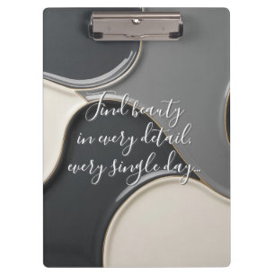 Clipboard in stylish graphic