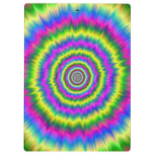 Clipboard Neon Explosion